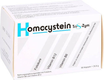 Makolpharm Homocystein Tri-S-Zym B-Komplex Kapseln 90 Stück – Bild 1 von 1