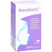Produktbild von Mambiotic Kapseln von Pädia GmbH für Schwangere und Stillende