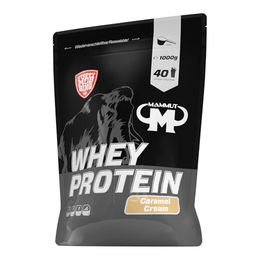 Mammut Nutrition Whey Protein Konzentrat Pulver Karamell 1 kg – Bild 1 von 4