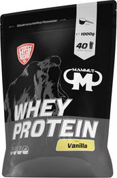 Mammut Nutrition Whey Protein Konzentrat Vanille Pulver 1000 g vegetarisch – Bild 1 von 4