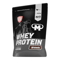 Produktbild von Mammut Nutrition Whey Protein Pulver Brownie – 1kg – 37g Protein pro Portion