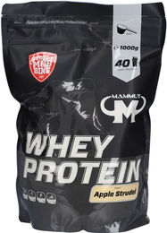MAMMUT Whey Protein Konzentrat Apple Strudel Pulver 1000 g – Bild 1 von 2