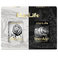 Produktbild von ManLife Multivitamin und Multimineral Komplex für Männer mit Vitaminen A-Z und Mineralstoffen 180 Kapseln