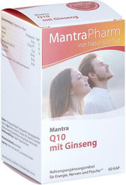 Mantra Q10 mit Ginseng und Ubiquinon Kapseln 60 Stück – Bild 1 von 1