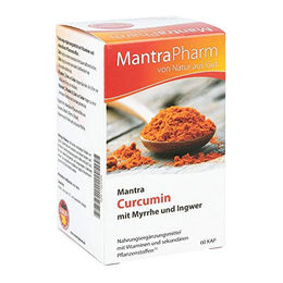 MantraPharm Curcumin mit Myrrh Extrakt Kapseln 60 Stück – Bild 1 von 1