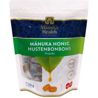 Produktbild von Manuka Health Lutschtabletten mit Manuka Honig MGO 400+ und Propolis, glutenfrei, vegetarisch, ohne Zusatzstoffe, 250 g