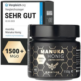 Maorika Manuka Honig 1500 MGO aus Neuseeland 150g laborgeprüft – Bild 1 von 5