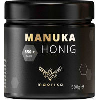 Produktbild von maorika Manuka Honig MGO 550+ aus Neuseeland flüssig