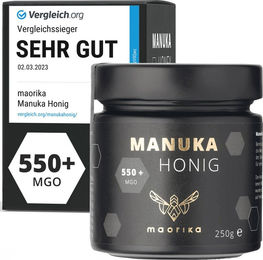 maorika Manuka Honig MGO 550+ aus Neuseeland flüssig – Bild 1 von 4
