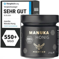 Produktbild von maorika Manuka Honig MGO 550+ aus Neuseeland flüssig