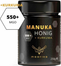 maorika Manuka Honig MGO 550+ mit Kurkuma flüssig – Bild 1 von 4