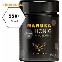 Produktbild von maorika Manuka Honig MGO 550+ mit Kurkuma flüssig