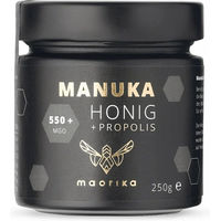 Produktbild von Maorika Manuka Honig MGO 550+ mit Propolis ohne Zusatzstoffe aus Neuseeland