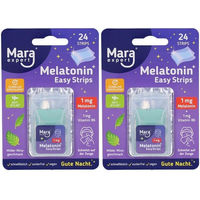Produktbild von Mara Expert Melatonin+ Easy Strips mit Vitamin B6 1 mg vegan und zuckerfrei