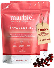 marble Astaxanthin 12 mg pro Softgel Kapseln – Bild 1 von 3