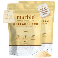 Produktbild von marble© Collagen Pro mit Vitamin C, Zink und Biotin Pulver Vanille zuckerfrei 900 g