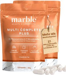 marble© Multi Complete Plus mit 27 Mikronährstoffen und Pflanzenextrakten Kapseln – Bild 1 von 4