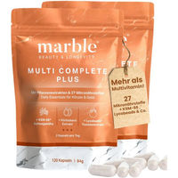 Produktbild von marble© Multi Complete Plus mit 27 Mikronährstoffen und Pflanzenextrakten Kapseln