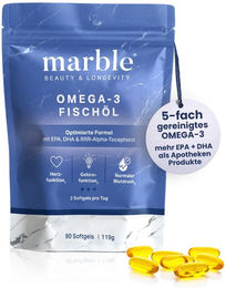 marble Omega-3 Fischöl Kapseln – Bild 1 von 4