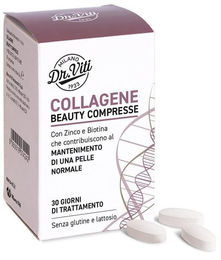 Marco Viti Farmaceutici Collagene Beauty Rind Kollagen Tabletten glutenfrei und laktosefrei 30 Stück – Bild 1 von 1