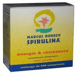 Marcus Rohrer Spirulina Tabletten zuckerfrei gluten- und laktosefrei 540 Stück – Bild 1 von 1