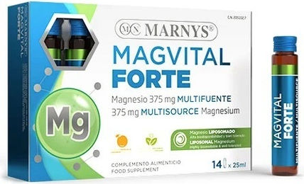 MARNYS MagVital Forte Liposomales Magnesium Komplex Vegan für Erwachsene 14x25 ml – Bild 1 von 1