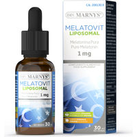 Produktbild von MARNYS MELATOVIT LIPOSOMAL Vegan Melatonin-Präparat mit Orangengeschmack in flüssiger Form 30 ml