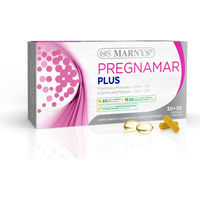 Produktbild von MARNYS Pregnamar Plus Schwangerschaftsvitamine für Schwangere und Stillende 60 Kapseln