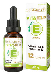 MARNYS Vitamin E Flüssig ohne Zusatzstoffe für Kinder und Senioren 30 ml – Bild 1 von 2