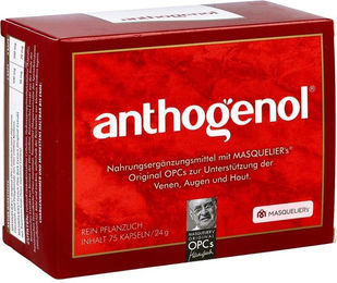 Masqueliers Anthogenol OPC Kapseln vegetarisch 75 Stück – Bild 1 von 2