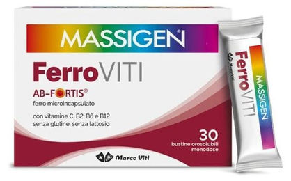 Massigen Ferroviti Sticks glutenfrei und laktosefrei 30 Stück – Bild 1 von 1
