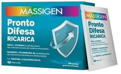 Massigen Pronto Difesa Mineralstoff-Komplex Pulver glutenfrei und laktosefrei Nachfüllpackung mit 14 Beuteln à 5 Gramm – Bild 1 von 1