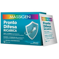 Produktbild von Massigen Pronto Difesa Mineralstoff-Komplex Pulver glutenfrei und laktosefrei Nachfüllpackung mit 14 Beuteln à 5 Gramm