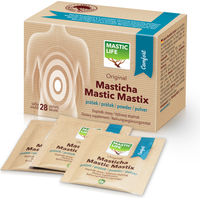 Produktbild von Masticlife Comfort Chios Mastix und Inulin Pulver, 28 Beutel, vegan, zuckerfrei, laktosefrei und glutenfrei