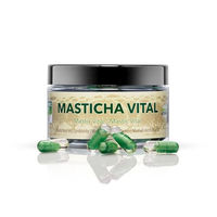 Produktbild von Masticlife Mastix Vital Double Action Kapseln vegan zuckerfrei laktosefrei glutenfrei 60 Stück