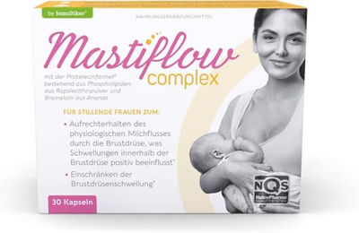 Mastiflow Complex von Nutropharma mit Lecithin und Bromelain in Kapseln – Bild 1 von 1