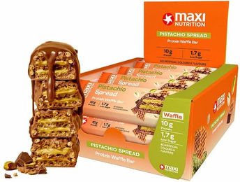 Maxi Nutrition Protein Waffle Bar Eiweißriegel zuckerfrei und ohne Zusatzstoffe – Bild 1 von 1