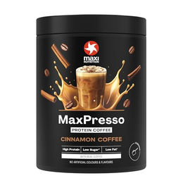 MaxiNutrition MaxPresso Cinnamon Coffee Protein Pulver 300g zuckerfrei und glutenfrei – Bild 1 von 4