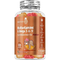 Produktbild von maxmedix Multivitamin Gummibärchen für Kinder vegetarisch glutenfrei laktosefrei 120 Stück