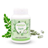 Produktbild von MAYA GARDEN Moringa Kapseln vegan, hochdosiertes Moringa Oleifera, 140 Kapseln, 55 g