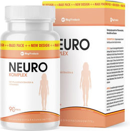MayProducts Neuro Komplex Anti-Stress-Komplex Kapseln für Senioren 90 Stück – Bild 1 von 1