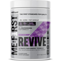 Produktbild von Me:First Polleo Revive Post-Workout Pulver vegetarisch und glutenfrei