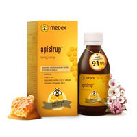 Produktbild von Medex Apisirup Propolis auf Honigbasis mit Vitamin A und C, zuckerfrei und ohne Zusatzstoffe, 140 ml