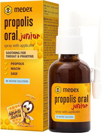 Medex Propolis Oral Junior Mund- und Rachenspray ohne Zusatzstoffe – Bild 1 von 4
