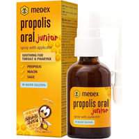 Produktbild von Medex Propolis Oral Junior Mund- und Rachenspray ohne Zusatzstoffe