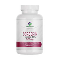 Produktbild von MedFuture Berberin Kapseln 56 mg ohne Zusatzstoffe 60 Stück