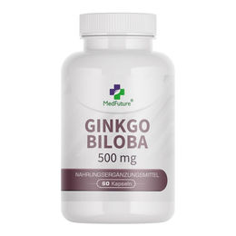 MedFuture Ginkgo Biloba 500 mg 60 Kapseln – Bild 1 von 2