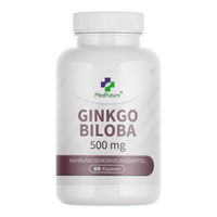 Produktbild von MedFuture Ginkgo Biloba 500 mg 60 Kapseln