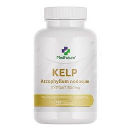 MedFuture Kelp Braunalge Extrakt 500 mg Tabletten 120 Stück – Bild 1 von 1