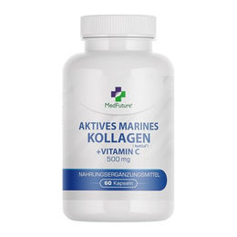 MedFuture Kollagen Kapseln mit Fischkollagen – 60 Kapseln – Ohne Zusatzstoffe – Bild 1 von 6